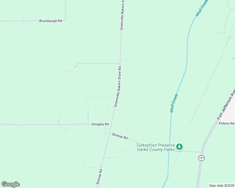 map of restaurants, bars, coffee shops, grocery stores, and more near 5725 Greenville Bakers Store Road in Greenville