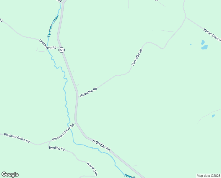 map of restaurants, bars, coffee shops, grocery stores, and more near 160 Hiawatha Road in Prosperity