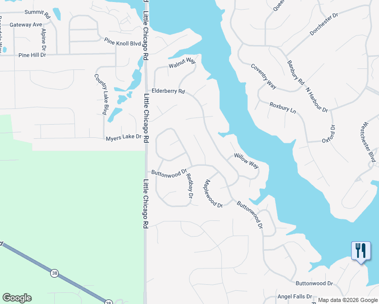 map of restaurants, bars, coffee shops, grocery stores, and more near 213 Ironwood Circle in Noblesville
