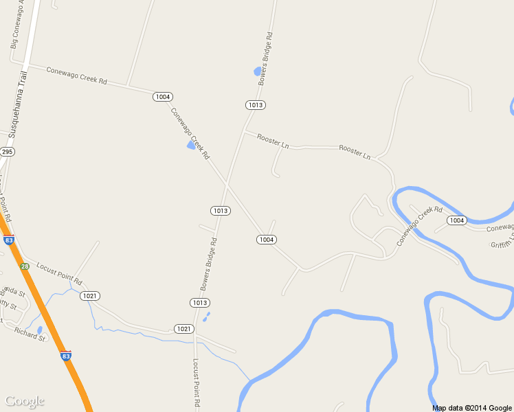 map of restaurants, bars, coffee shops, grocery stores, and more near 490 Conewago Creek Road in Manchester