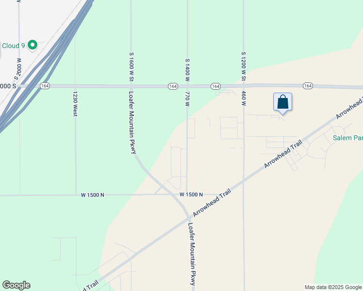 map of restaurants, bars, coffee shops, grocery stores, and more near 798 West 1710 North in Spanish Fork