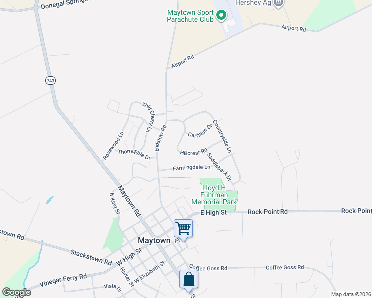 map of restaurants, bars, coffee shops, grocery stores, and more near 59 Hillcrest Rd in Marietta