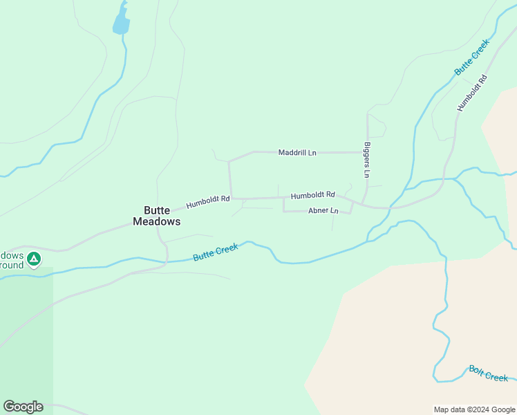 map of restaurants, bars, coffee shops, grocery stores, and more near 7528 Humboldt Road in Forest Ranch