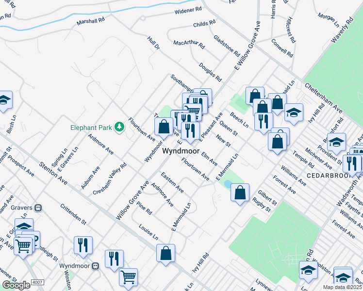808 East Willow Grove Avenue, Wyndmoor PA Walk Score
