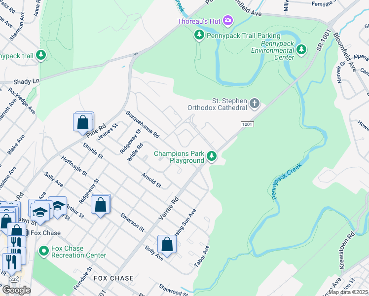 map of restaurants, bars, coffee shops, grocery stores, and more near 300 Tyler Court in Philadelphia