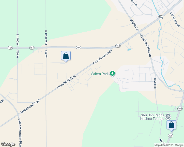 map of restaurants, bars, coffee shops, grocery stores, and more near 1781 North Avocet Drive in Spanish Fork