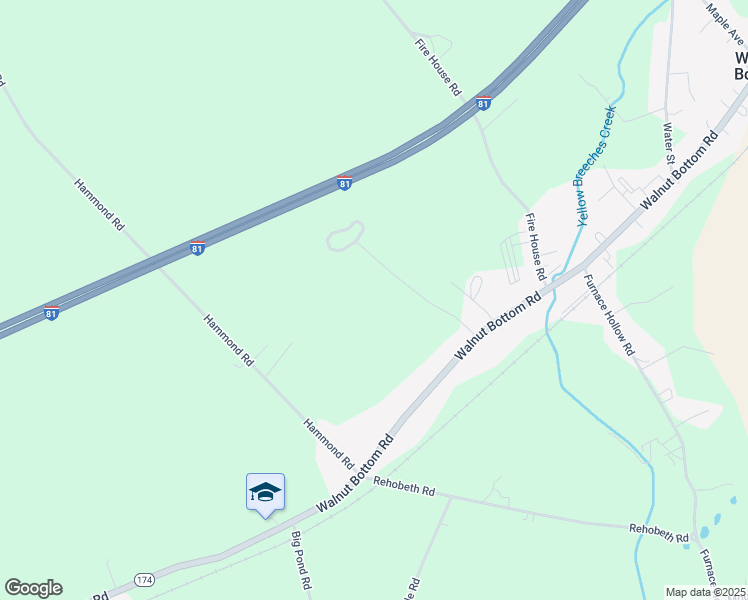 map of restaurants, bars, coffee shops, grocery stores, and more near in Walnut Bottom