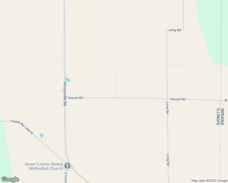 map of restaurants, bars, coffee shops, grocery stores, and more near 20790-20982 Gessie Road in Danville