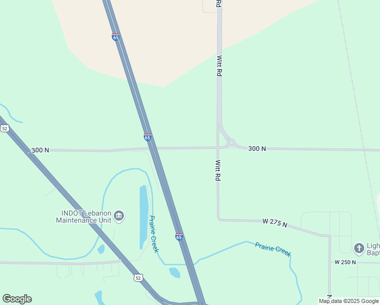 map of restaurants, bars, coffee shops, grocery stores, and more near 1627 300 North in Lebanon
