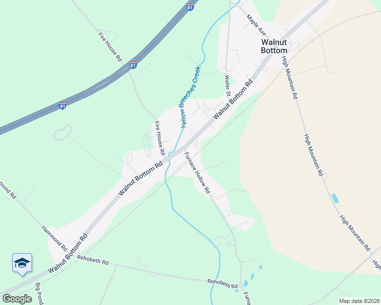 map of restaurants, bars, coffee shops, grocery stores, and more near 225 West Main Street in Walnut Bottom