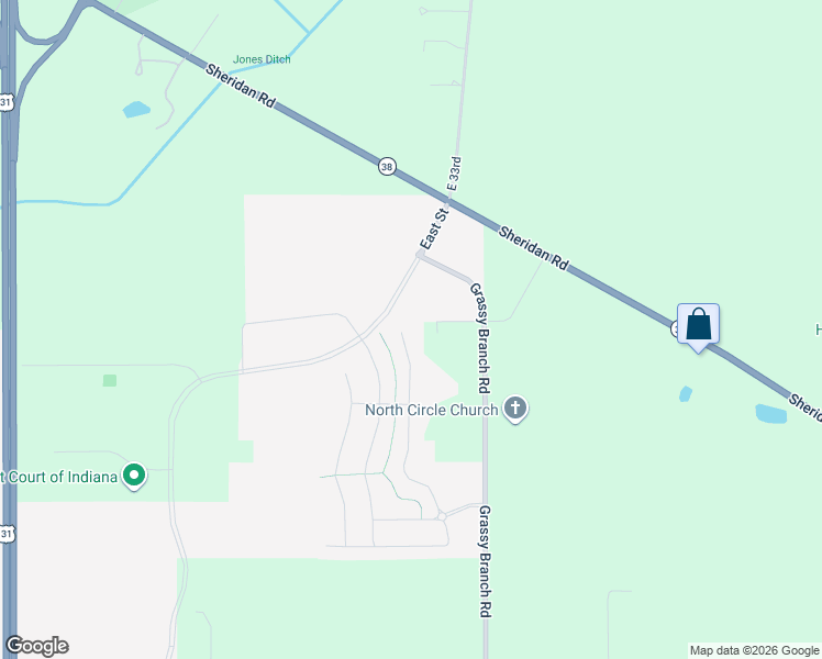 map of restaurants, bars, coffee shops, grocery stores, and more near 3101 East 203rd Street in Westfield