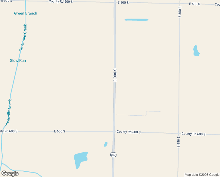 map of restaurants, bars, coffee shops, grocery stores, and more near 5610 Indiana 227 in Union City