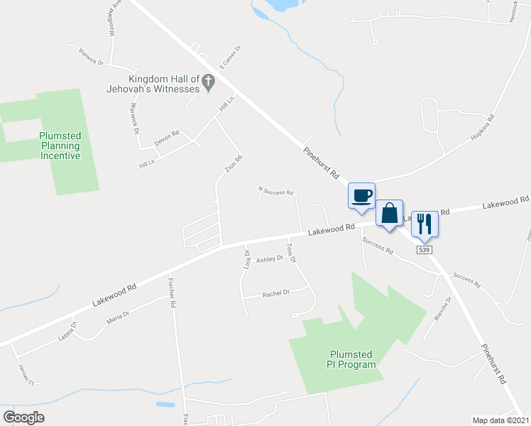 map of restaurants, bars, coffee shops, grocery stores, and more near 2 Sameera Court in Plumsted