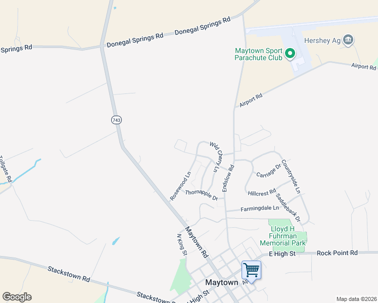 map of restaurants, bars, coffee shops, grocery stores, and more near 233 Red Cedar Lane in Marietta