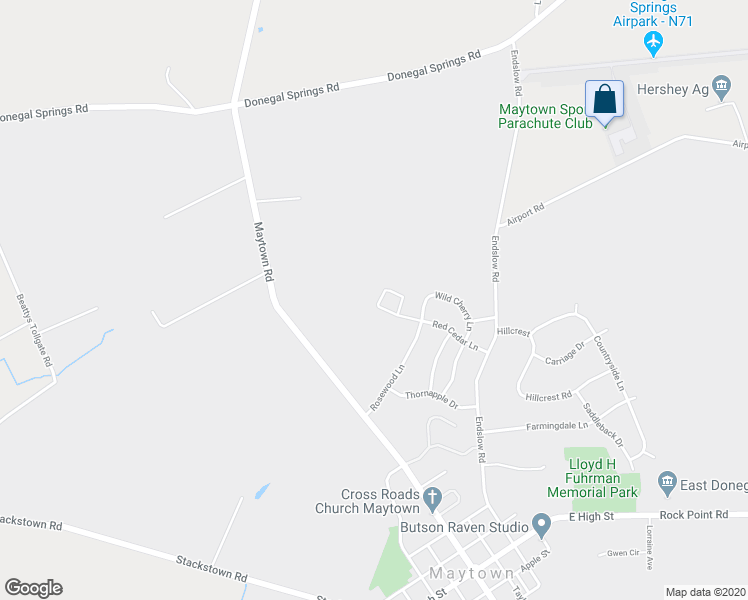 map of restaurants, bars, coffee shops, grocery stores, and more near 260 Red Cedar Lane in Marietta