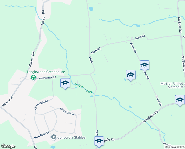 map of restaurants, bars, coffee shops, grocery stores, and more near 773 Red Hill Road in Narvon