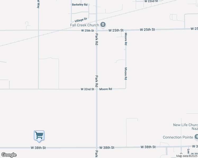 map of restaurants, bars, coffee shops, grocery stores, and more near 3104 Park Road in Anderson