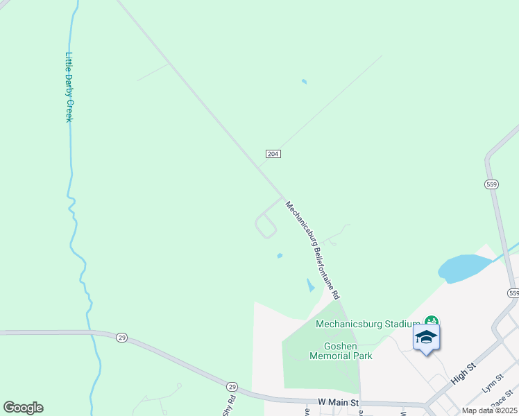 map of restaurants, bars, coffee shops, grocery stores, and more near 3670 Abbey Lane in Mechanicsburg