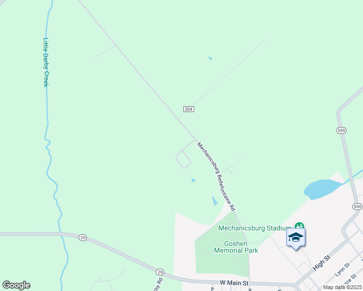 map of restaurants, bars, coffee shops, grocery stores, and more near 3670 Abbey Lane in Mechanicsburg
