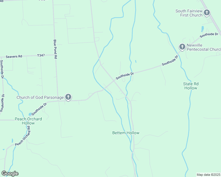 map of restaurants, bars, coffee shops, grocery stores, and more near 109 Southside Dr in Newville