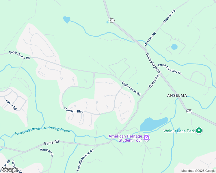 map of restaurants, bars, coffee shops, grocery stores, and more near 108 Crimson Place in Chester Springs