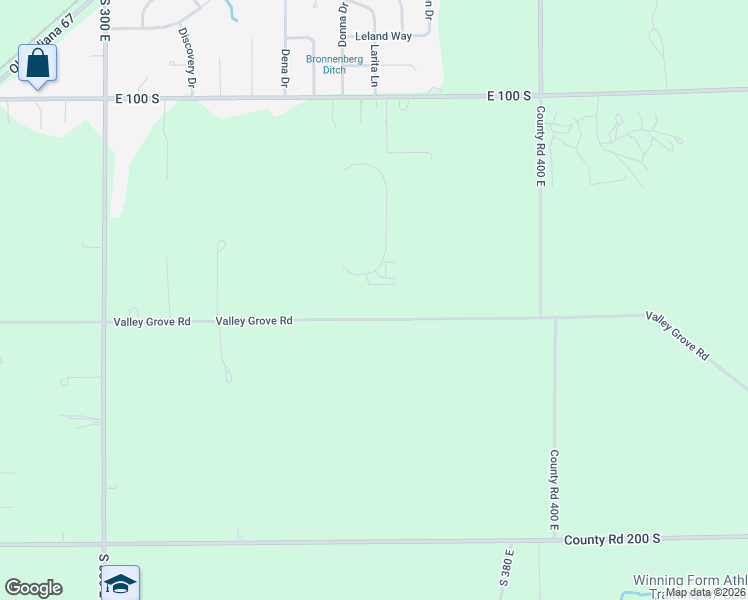 map of restaurants, bars, coffee shops, grocery stores, and more near 3624 Valley Grove Road in Anderson