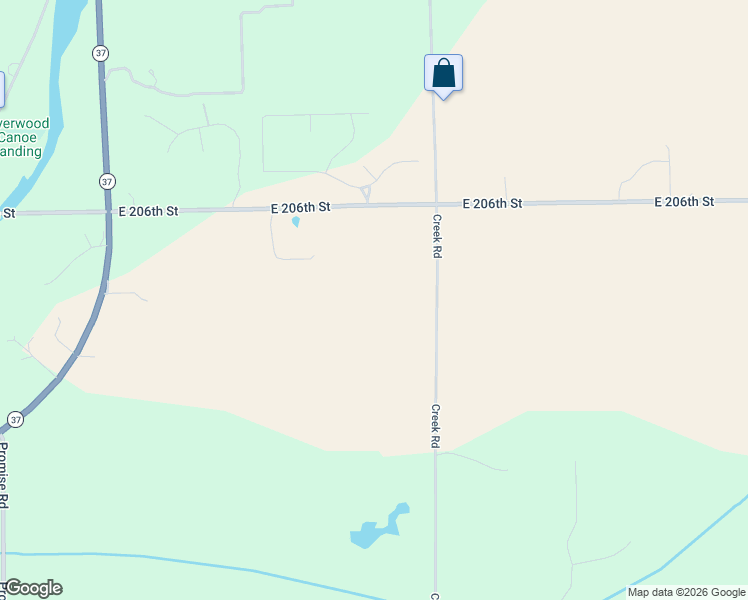 map of restaurants, bars, coffee shops, grocery stores, and more near 20506 Creek Road in Noblesville
