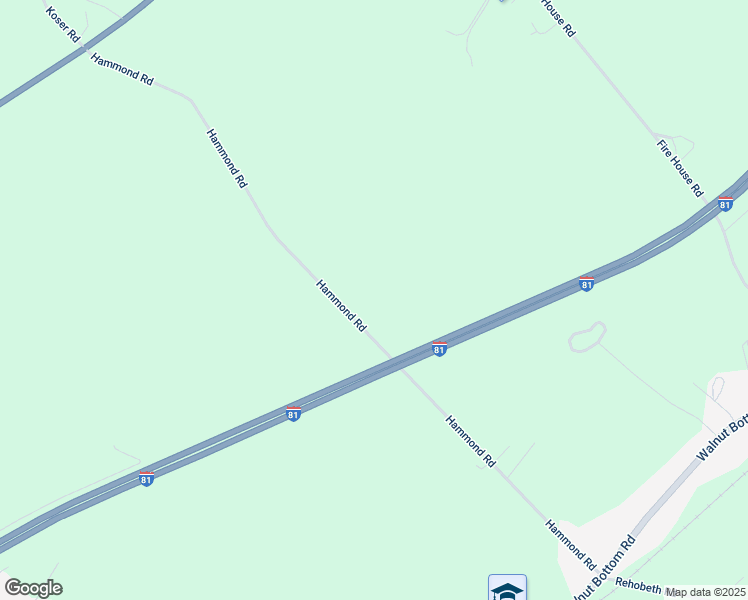 map of restaurants, bars, coffee shops, grocery stores, and more near 107 Hammond Road in Shippensburg