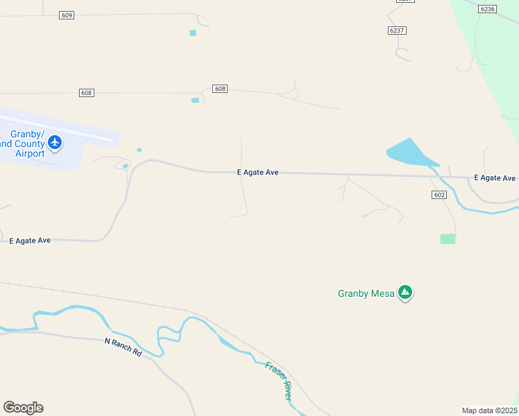 map of restaurants, bars, coffee shops, grocery stores, and more near 2052 Co Road 60 in Granby