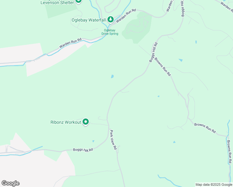 map of restaurants, bars, coffee shops, grocery stores, and more near Boggs Hill Road in Wheeling