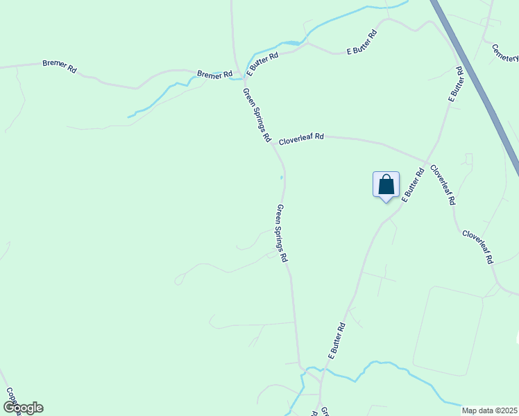 map of restaurants, bars, coffee shops, grocery stores, and more near 980 Green Springs Road in York
