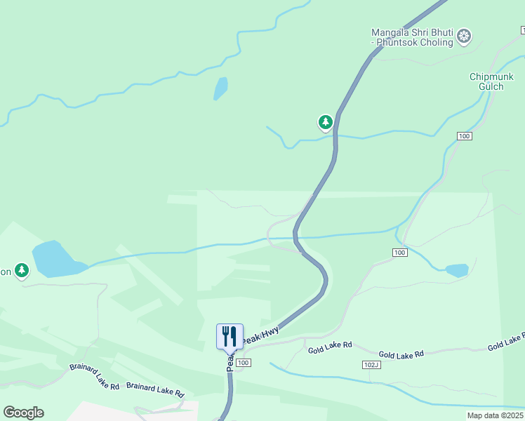 map of restaurants, bars, coffee shops, grocery stores, and more near 466-2998 James Basin Road in Ward