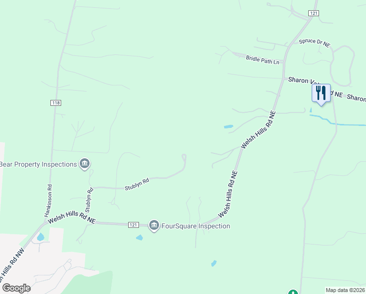 map of restaurants, bars, coffee shops, grocery stores, and more near 659 Stublyn Road in Granville