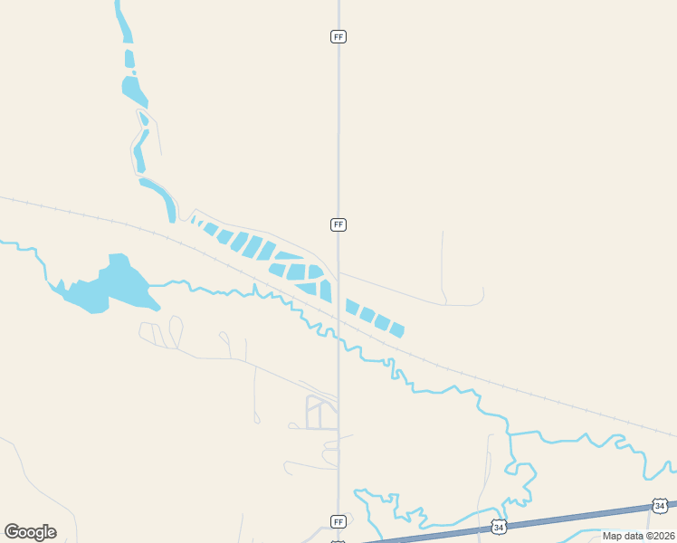 map of restaurants, bars, coffee shops, grocery stores, and more near 35980 County Road FF in Wray