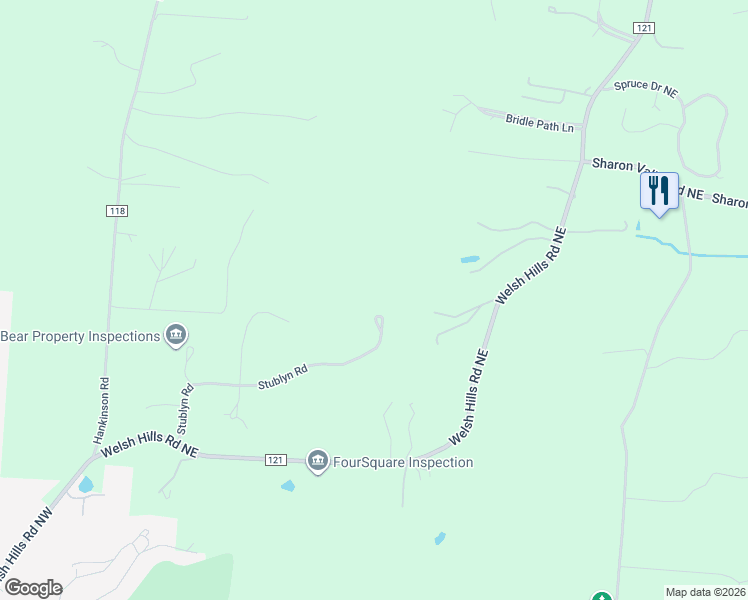 map of restaurants, bars, coffee shops, grocery stores, and more near 659 Stublyn Road in Granville
