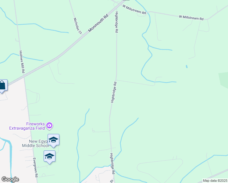 Highbridge Road, Plumsted Township NJ Walk Score