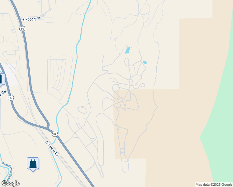 map of restaurants, bars, coffee shops, grocery stores, and more near Limber Pine Drive in Mapleton