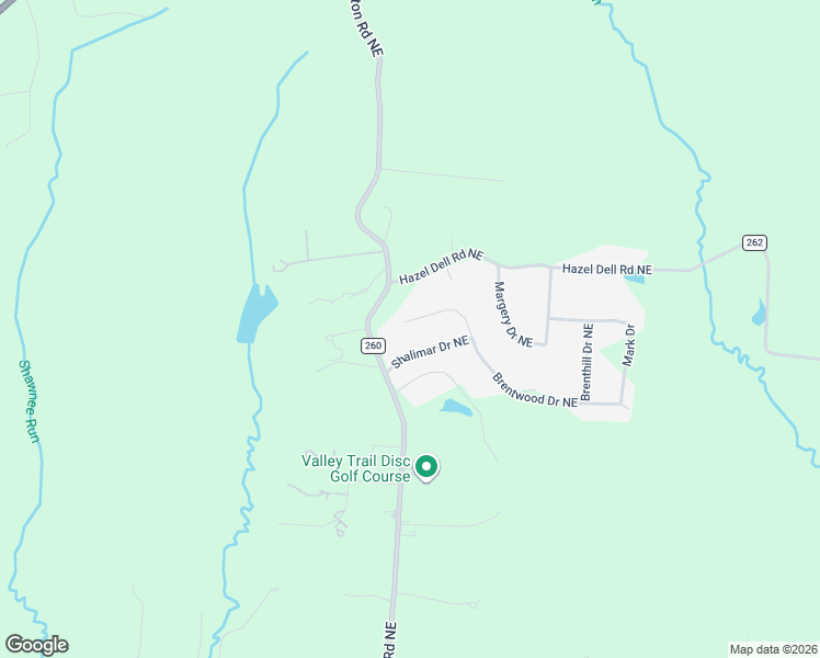 map of restaurants, bars, coffee shops, grocery stores, and more near 511 Brentwood Drive Northeast in Newark