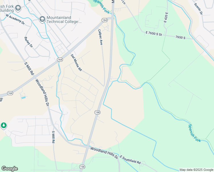 map of restaurants, bars, coffee shops, grocery stores, and more near 1407 South 315 East in Salem