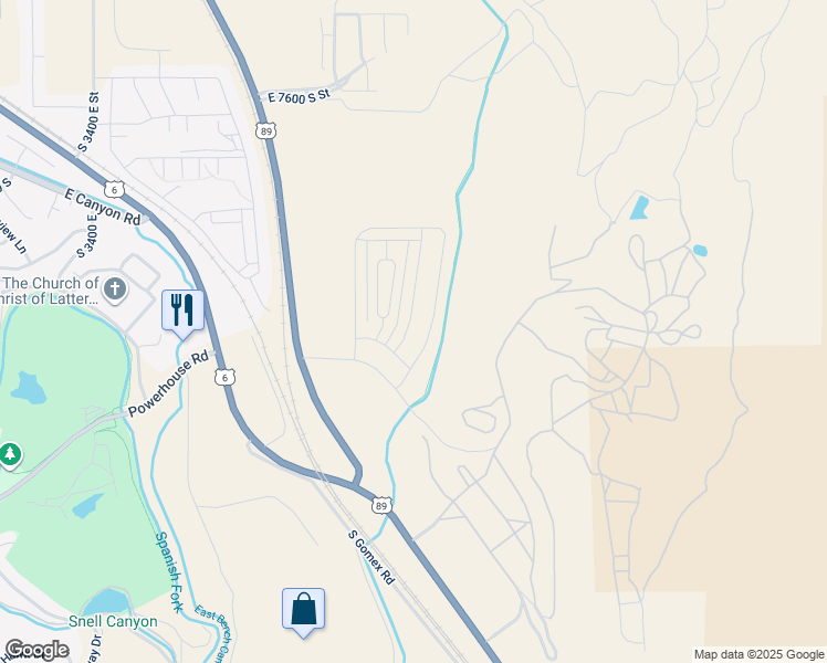 map of restaurants, bars, coffee shops, grocery stores, and more near 4821 Olive Avenue in Mapleton