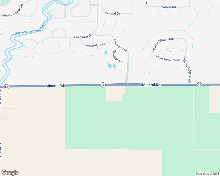 map of restaurants, bars, coffee shops, grocery stores, and more near 8149 Mineral Road in Niwot