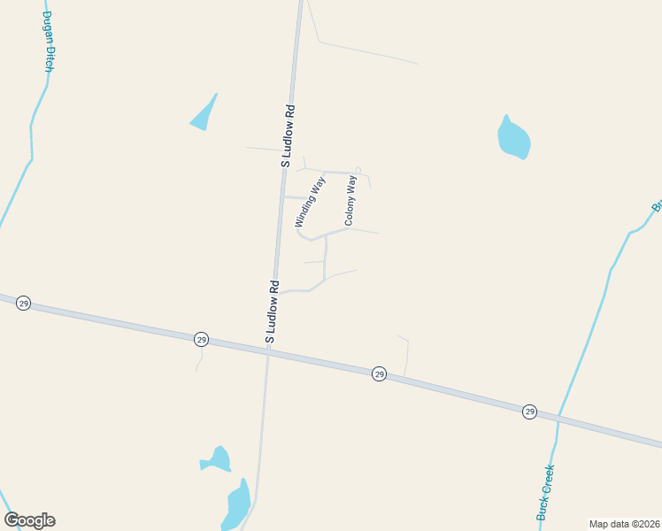 map of restaurants, bars, coffee shops, grocery stores, and more near 1568 Winding Way in Urbana