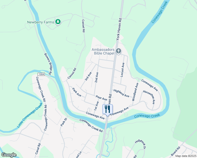map of restaurants, bars, coffee shops, grocery stores, and more near 950 2nd Ave in Manchester