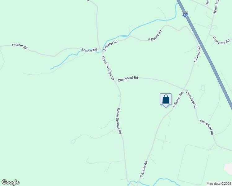 map of restaurants, bars, coffee shops, grocery stores, and more near 1070 Green Springs Road in York