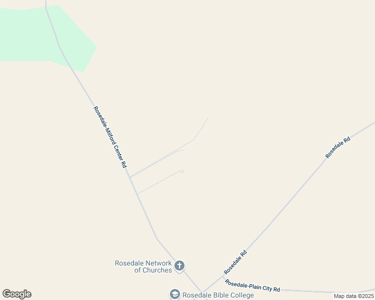 map of restaurants, bars, coffee shops, grocery stores, and more near 10369 Rosedale-Milford Center Road in Irwin
