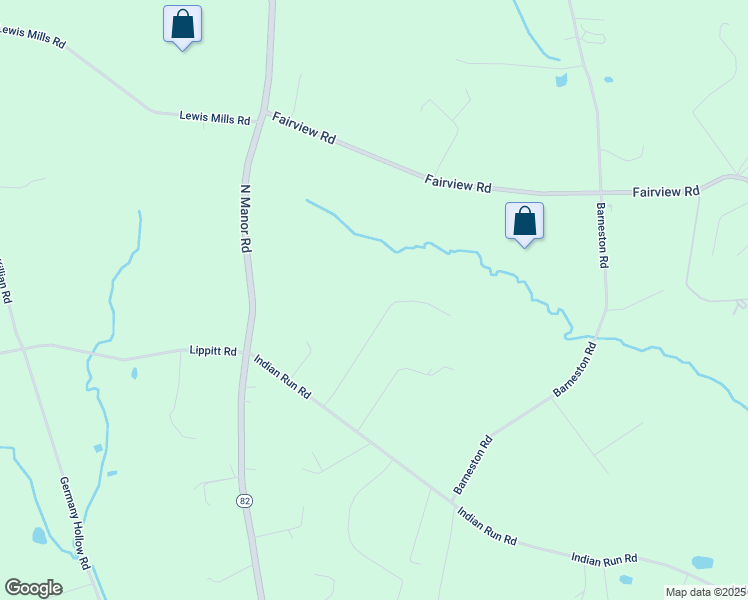 map of restaurants, bars, coffee shops, grocery stores, and more near 469 Indian Run Road in Glenmoore