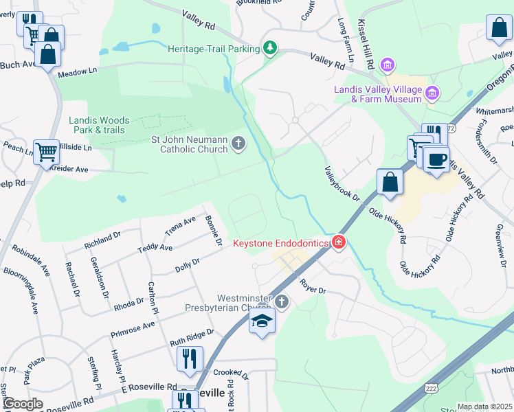 map of restaurants, bars, coffee shops, grocery stores, and more near 539 Sierra Lane in Lancaster