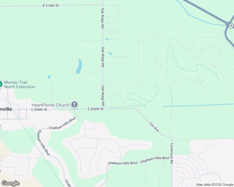 map of restaurants, bars, coffee shops, grocery stores, and more near 20662 Chatham Ridge Boulevard in Westfield