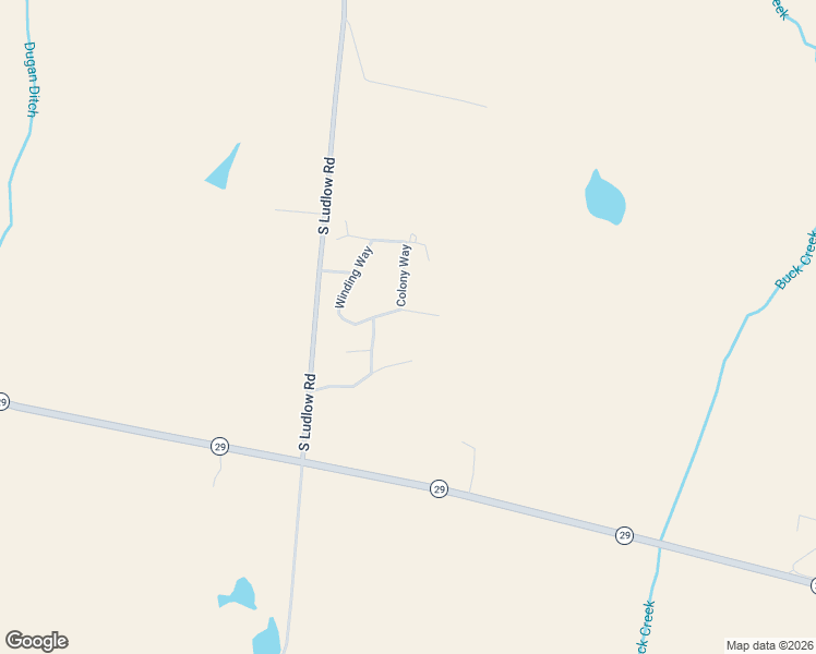 map of restaurants, bars, coffee shops, grocery stores, and more near 1568 Winding Way in Urbana