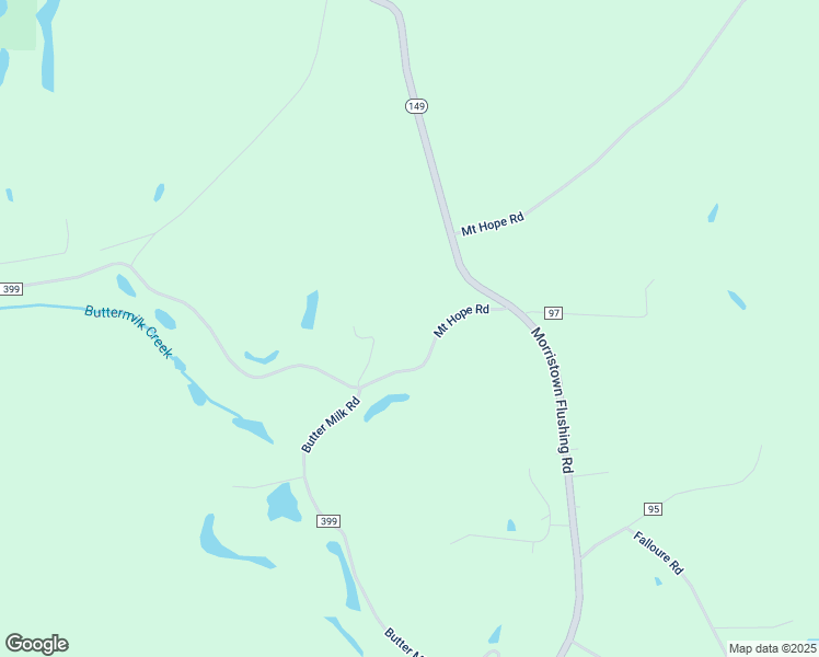 map of restaurants, bars, coffee shops, grocery stores, and more near 40885 Mount Hope Road in Flushing